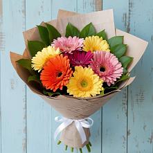 Букет цветов из:  Герберы в Линёво Волгоградской области