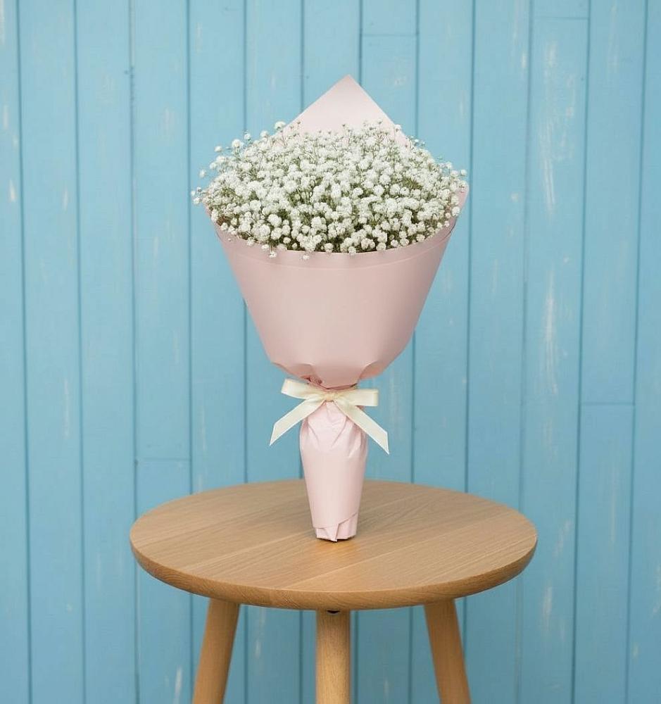 Букет цветов из: Гипсофила в Линёво Волгоградской области