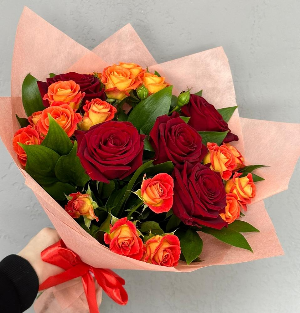 Букет Любовь и восторг в Линёво Волгоградской области