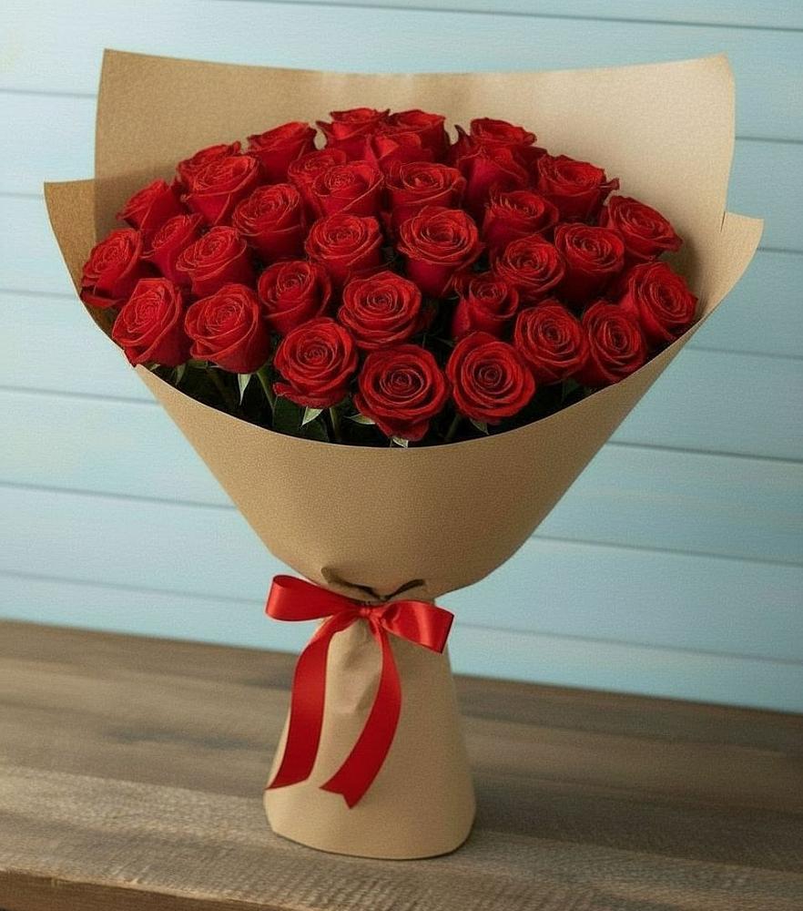Букет Красные розы Милано в Линёво Волгоградской области
