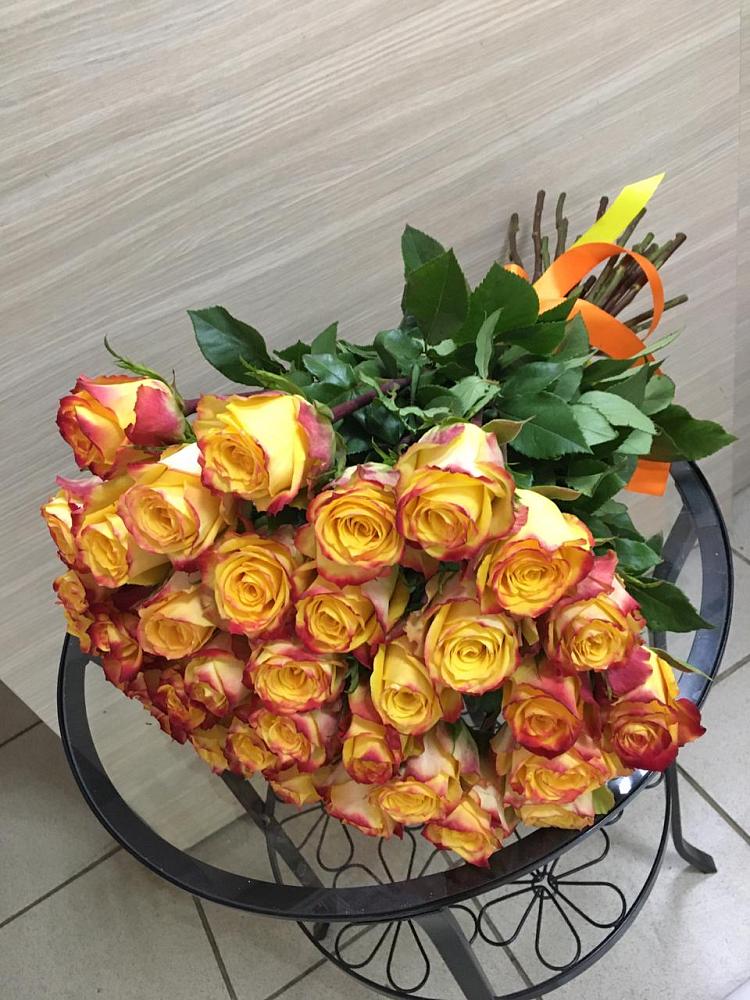 Букет Желтые розы в Линёво Волгоградской области