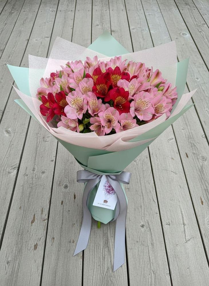 Букет цветов из: Альстромерии в Линёво Волгоградской области