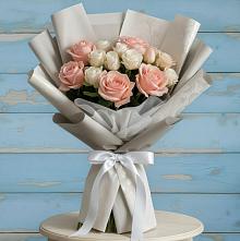 Букет цветов из:  Розы #REPLACE_PRED# Линёво Волгоградской области