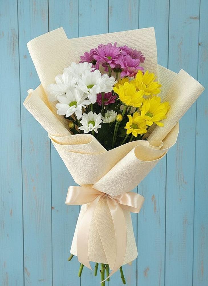 Букет цветов из: Хризантемы в Линёво Волгоградской области