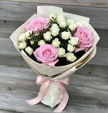 Букет цветов из:  Розы в Линёво Волгоградской области