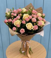 Букет цветов из:  Розы в Линёво Волгоградской области