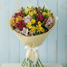 Букет цветов из:  Альстромерии в Линёво Волгоградской области