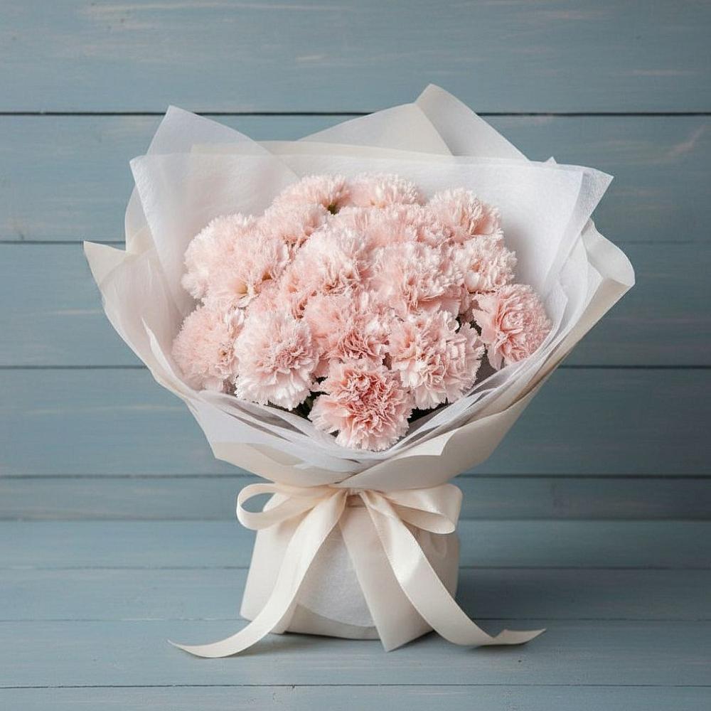 Букет цветов из: Гвоздики в Линёво Волгоградской области