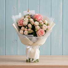 Букет цветов из:  Розы в Линёво Волгоградской области