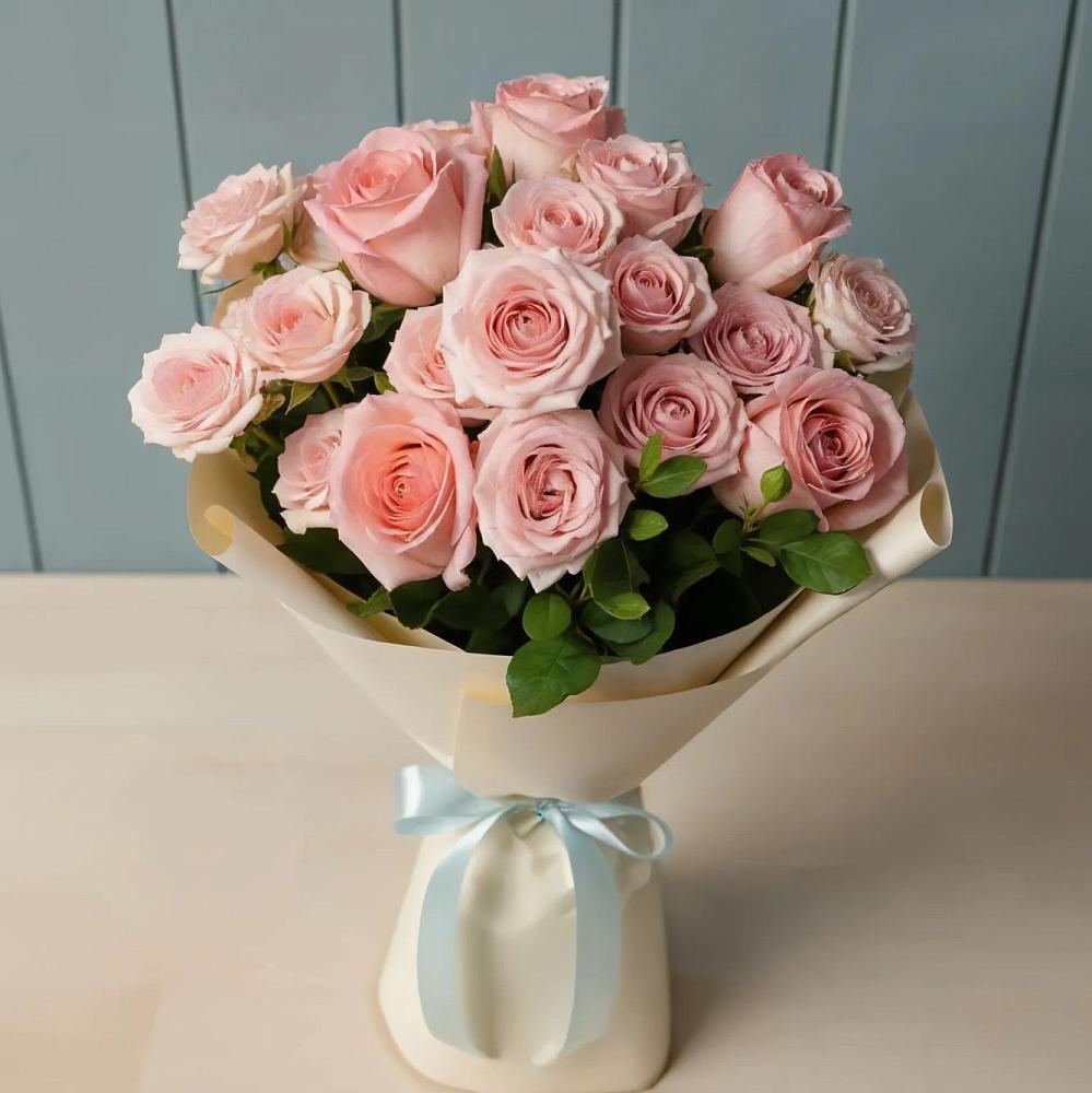 Букет Розовый шарм в Линёво Волгоградской области