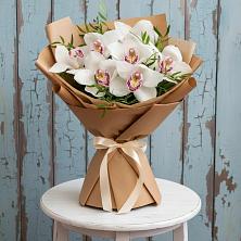 Букет цветов из:  Орхидеи и Розы в Линёво Волгоградской области