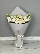 Букет цветов из:  Розы и Лизиантусы в Линёво Волгоградской области