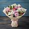 Букет цветов из: Хризантемы, Альстромерии и Розы в Линёво Волгоградской области